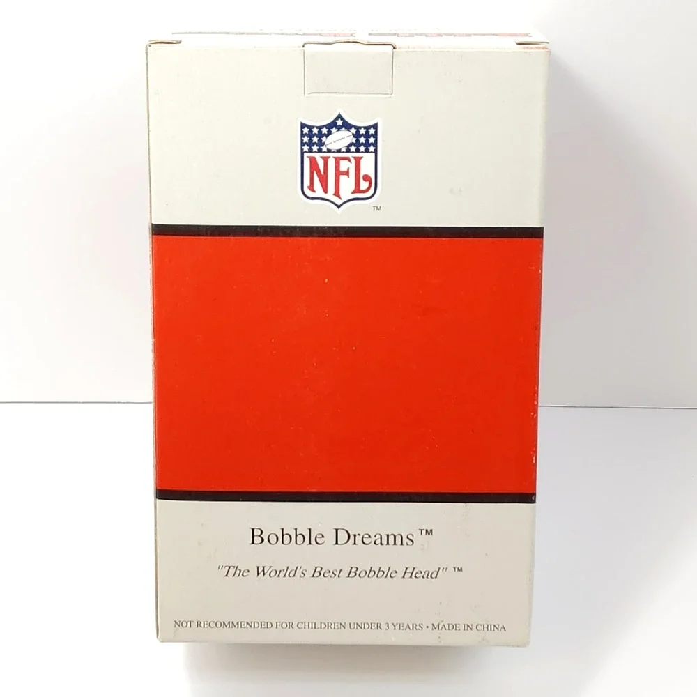 Vintage JOHNNY UNITAS Bobble Dreams NFL Collectible Bobble Head New in Box